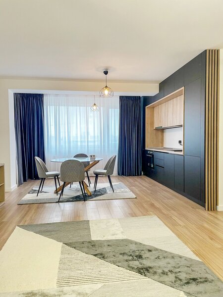 Pipera, Ivory, rond OMV, nord, 2 camere, mobilat lux.